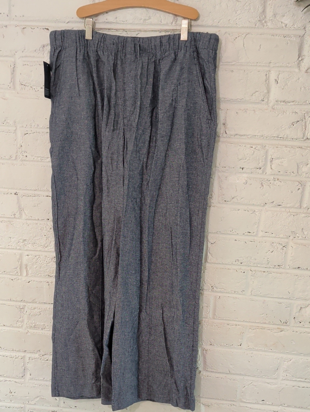 NWT GAP Women's Chambray Pull On Linen Pants